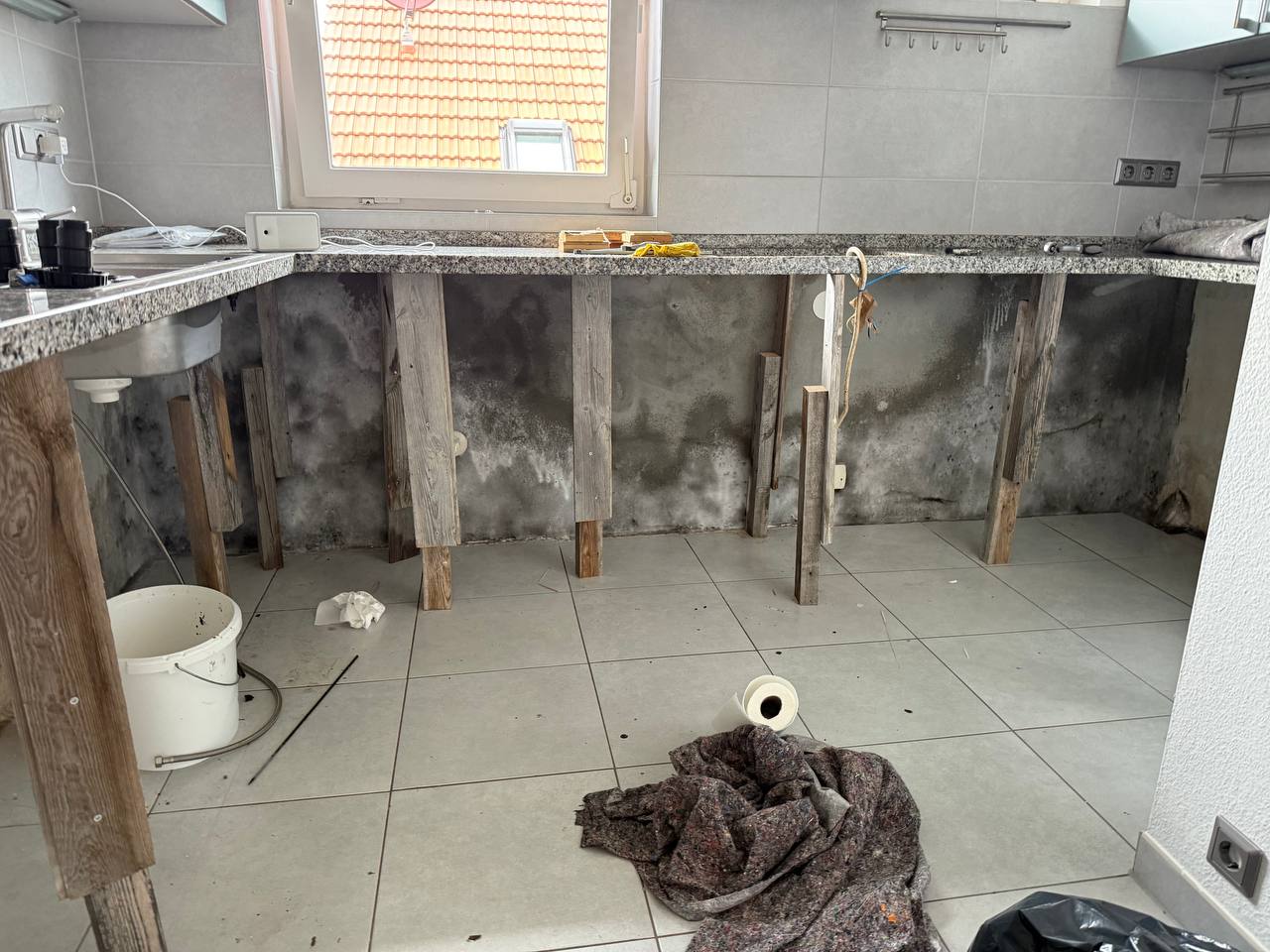 Schimmelbefall in der Küche, Bild 2