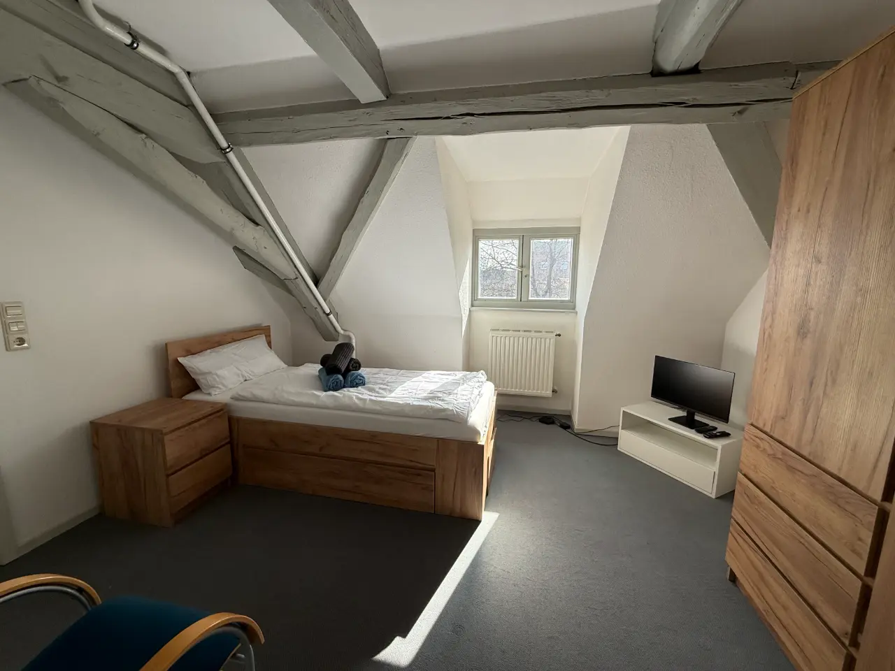 Frisch gereinigte und betreute Monteurwohnung in Rostock bereit für neue Gäste